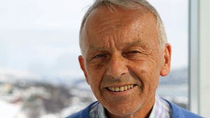 Professor Olav Helge Førde i Tromsö. Olav Helge Førde, professor i hälsoservice vid universitetssjukhuset i Tromsö.