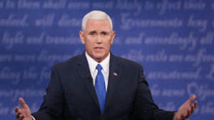 Republikanernas vicepresidentkandidat Mike Pence Republikanernas vicepresidentkandidat Mike Pence
