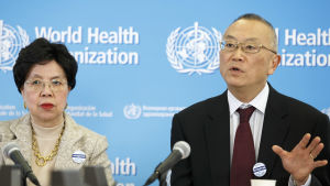 Keiji Fukuda och Margaret Chan från Världshälsoorganisationen WHO har utfärdat varningar Margaret Chan och Keiji Fukuda.
