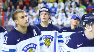 Mikko Rantanen menar att spelarna hanterade kritikstormen väl. Mikko Rantanen, VM 2017.