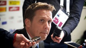 Kritiken har haglat tätt. Lauri Marjamäki, Finlands chefstränare i ishockey