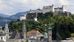 Som ung var jag ofta i Salzburg, bland annat på språkkurs. Fantastiska miljöer att drälla omkring i. Salzburgin linna ja keskustaa.
