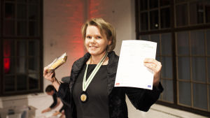 Erja Hiltunen från Lilla skärgårdsbageriet. Erja Hiltunen från Lilla skärgårdsbageriet i FM i mathantverk.