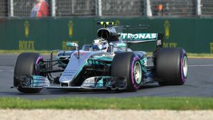 Valtteri Bottas inledde säsongen starkt Valtteri Bottas kör sin Mercedes