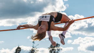 Linda Sandblom kan trots blygsamma resultat i sommar nå VM. Linda Sandblom, Raseborg, juni 2016.