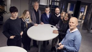Sofia Nygård, Sara Bergström, Patrik Stenvall, Kjell Herberts, Niklas Nyberg, Nina Dahlbäck, Ulrica Lövdahl och Björn Nyberg hör till dem som tar reda på vad österbottningarna gör på fritiden. På bilden syns Sofia Nygård, Sara Bergström, Patrik Stenvall, Kjell Herberts, Niklas Nyberg, Nina Dahlbäck, Ulrica Lövdahl och Björn Nyberg. De hör till dem som tar reda på vad österbottningarna gör på fritiden.