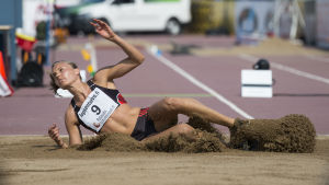 Sanna Nygård lär gå duell mot Mäkelä i finalen. Sanna Nygård, FM 2016.