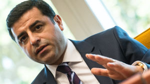 HDP-ledaren Selahattin Demirtas Selahattin Demirtas, ledare för det prokurdiska medborgarpartiet HDP.