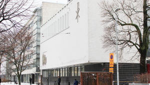 Hermanstads diakonihus har använts som natthärbärge sedan den 4.11. hermansstads diakonihus på Tavastvägen sett från gatan.