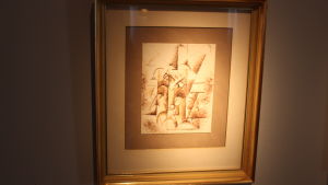 Tété d'un homme (1912) av Pablo Picasso Tété d'un homme (1912) av Pablo Picasso