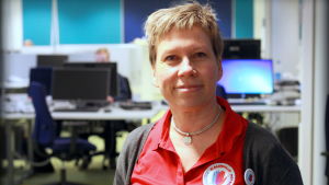 Nina Stubb jobbar för att vi ska lära känna och acceptera nya invånare. Nina Stubb