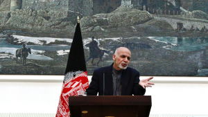 Ashraf Ghani, Afghanistans president. President Ashraf Ghani har inte reagerat på viceguvernörens vädjan om hjälp.
