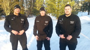 Väktare har blivit en allt mer allmän syn i samhället juho berg, tuomo kamppinen, hannes mäkipernaa