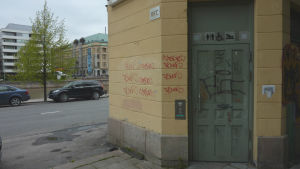 Allmänna toaletten på Östra Strandgatan i Åbo är stängd tillsvidare. Allmän toalett vid Östra Strandgatan i Åbo.