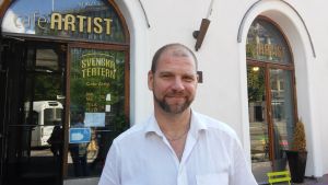 Johan Storgård är chef vid Svenska Teatern Johan Storgård, teaterchef Svenska teatern
