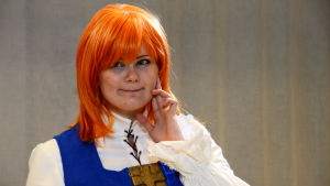 Sandra har många alter egon. Minst 30. Bild på Sandra Westerbladh i cosplaydräkt