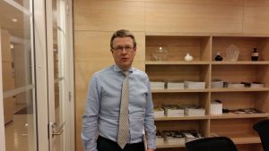 Timo Lappi, vd för Turism- och restaurangförbundet. Timo Lappi, vd för Turism- och restaurangförbundet