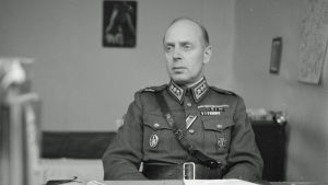 JR49:n komentaja eversti Ragnar Wahlbeck.