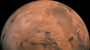Mars-planeetta koko