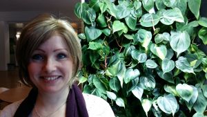 Charlotta Niemistö år 2016. Ekonomiedoktor, forskaren Charlotta Niemistö på Hanken