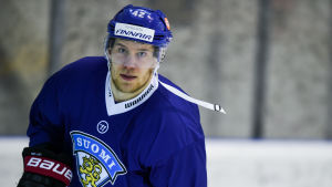 Ilari Melart kämpar som bäst om en plats i Finlands VM-trupp. Ilari Melart, 2016.