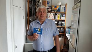 Juha Elo (Sannf) är missnöjd med att kommunens beslutandemöjligheter minskar i Borgå