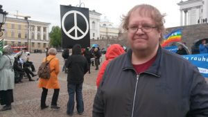Stig Lång, aktiv i Fredskämparna