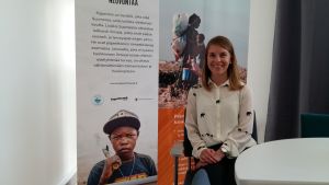 Juristen Maria Essen har märkt att behovet för rättshjälp till flyktingar har ökat. Juristen Maria Essen på Flyktingrådgivningen.