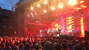 Det gamla citadellet ger konserten en fin inramning. Konsert i Zitadelle Spandau, Berlin