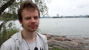 Niclas Didrichsen tror att det kan vara en fördel på arbetsmarknaden att man har studerat utomlands. Niclas Didrichsen