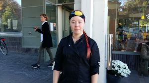 Johanna Koivula har tänkt fira Åbodagen med sina kompisar, men har inte kollat in något program. Johanna Koivula, åbobo