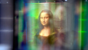 Mona Lisa monispektrikuvattavana