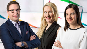 Puoluepäivät juontavat Jan Andersson, Marja Sannikka ja Kirsi Heikel. Puoluepäiviä juontavat Jan Andersson, Marja Sannikka ja Kirsi Heikel.