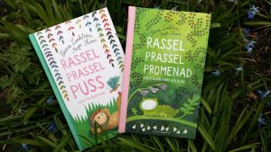 Pärmbild till Hanna Lundströms och Maija Hurmes babypoesiböcker.