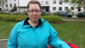 Linda har arbetat inom hemvården i fyra år. Linda Nwaogo är hemvårdare i Helsingfors.