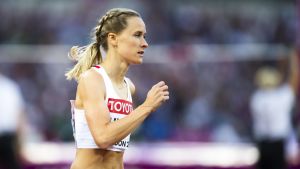 Hedda Hynne var tredje bästa europé i semifinalerna. Hedda Hynne, VM 2017.