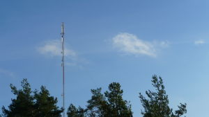 Enligt Telia borde det inte vara något problem med masterna i Houtskär. En mast.