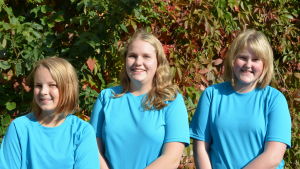 Wilma Karlgren, Linn Lundell och Matilda Sigfridsson. Wilma Karlgren, Linn Lundell och Matilda Sigfridsson.