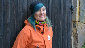Anna Luhtasela jobbar med ungdomar i Pojo och övriga Raseborg. Porträttbild på Anna Luhtasela.