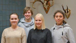Saga Rosenlund är ungdomsfullmäktiges representant i kulturnämnden, och Ella Rejström i Nagunämnden. Mathilda Karlsson kommer att ha hand om ordförandeklubban och Giàno del Vecchio är med i bildningsnämndens finska sektion. Pargas ungdomsfullmäktige.