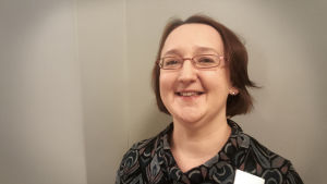 Karyn Stapleton vid universitetet i Ulster har sysslat länge med svordomsforskning Foto på dr. Karyn Stapleton