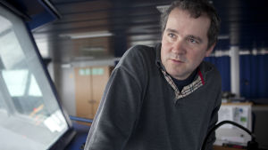 Forskaren Sebastian Gerland är specialiserad på hav och havsis. Han jobbar för Norska polarinstitutet i Tromsø Sebastian Gerland
