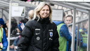 Anna Signeul har haft lätt att le den senaste tiden. Kvalinledningen har gått som på räls. Anna Signeul, hösten 2017.