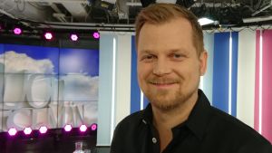 Antti Luusuaniemi Puoli seitsemän -ohjelman vieraana