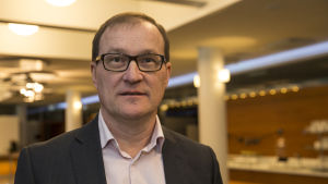 Teknologiindustrins chefsekonom Jukka Palokangas. Jukka Palokangas / Pääekonomisti / Teknologiateollisuus / Tullipäätös / 02.03.2018