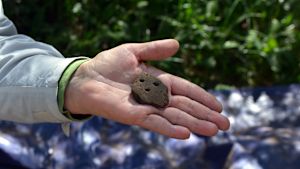 På området finns bland annat över 5 000 år gammal keramik. 5000 år gammal keramik