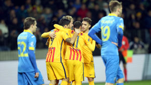 För tre år sedan ställdes BATE Borisov mot Barcelona i Champions League-gruppspelet. För tre år sedan ställdes BATE Borisov mot Barcelona i Champions League-gruppspelet.