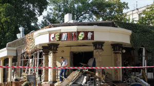 Zahartjenko dödades i en bombattack mot en ett café i Donetsk Zahartjenko dödades i en bombattack mot en ett café i Donetsk