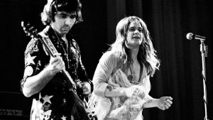 Tony Iommi och Ozzy 1973. Tony iommi och Ozzy Osbourne live med Black Sabbath 15.6.1973.