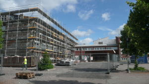 Hela Kvarnbackens skola gemomgick en stor renovering för fem år sedan. Kvarnbackens skola i Borgå